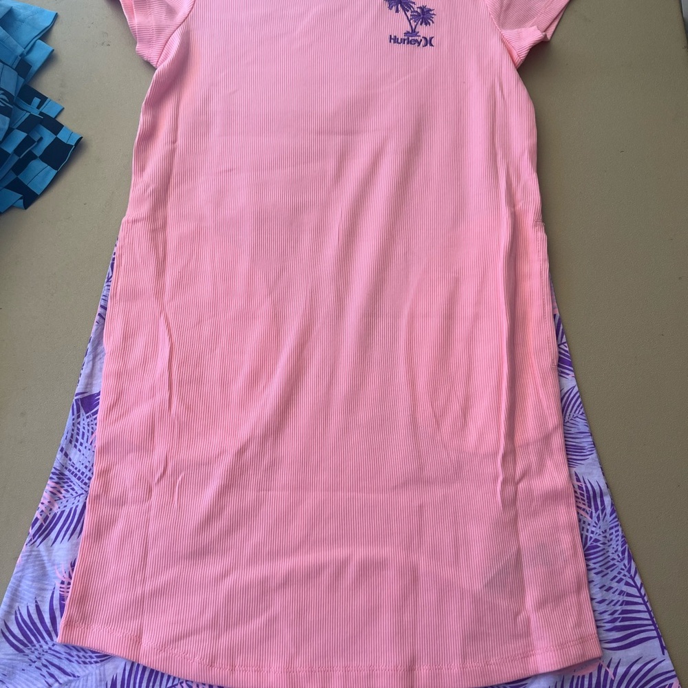 Brand New Girls Size Medium 10/12 Hurley Hawaiian Dresses